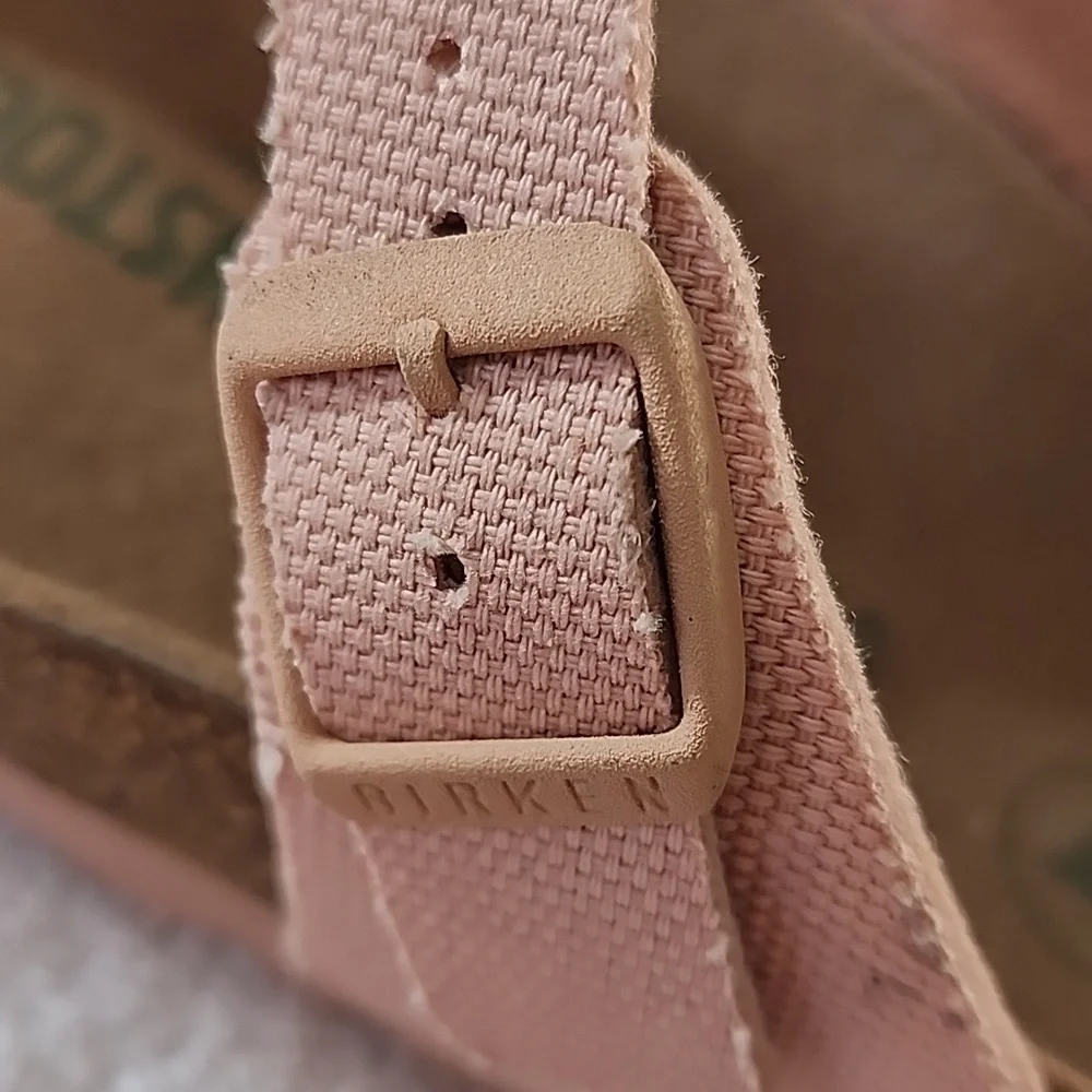 Birkenstock Pink T-Strap Sandals